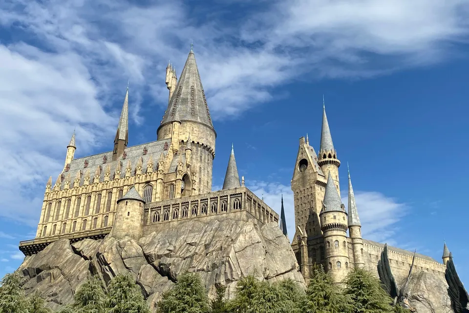 Hogwarts castle in The Wizarding World of Harry Potter at Universal Studios Japan
